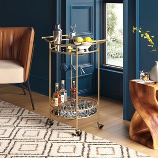 Wayfair Metal Bar Carts You Ll Love In 2022   Ciar Bar Cart 